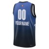 All-Star 2023 Team 1 Custom Nike Sininen Pelipaidat Swingman - Miesten